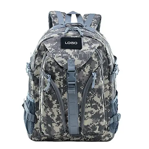 Camo Tactical Backpack – Rugged MOLLE Rucksack for Outdoor and Tactical Missions